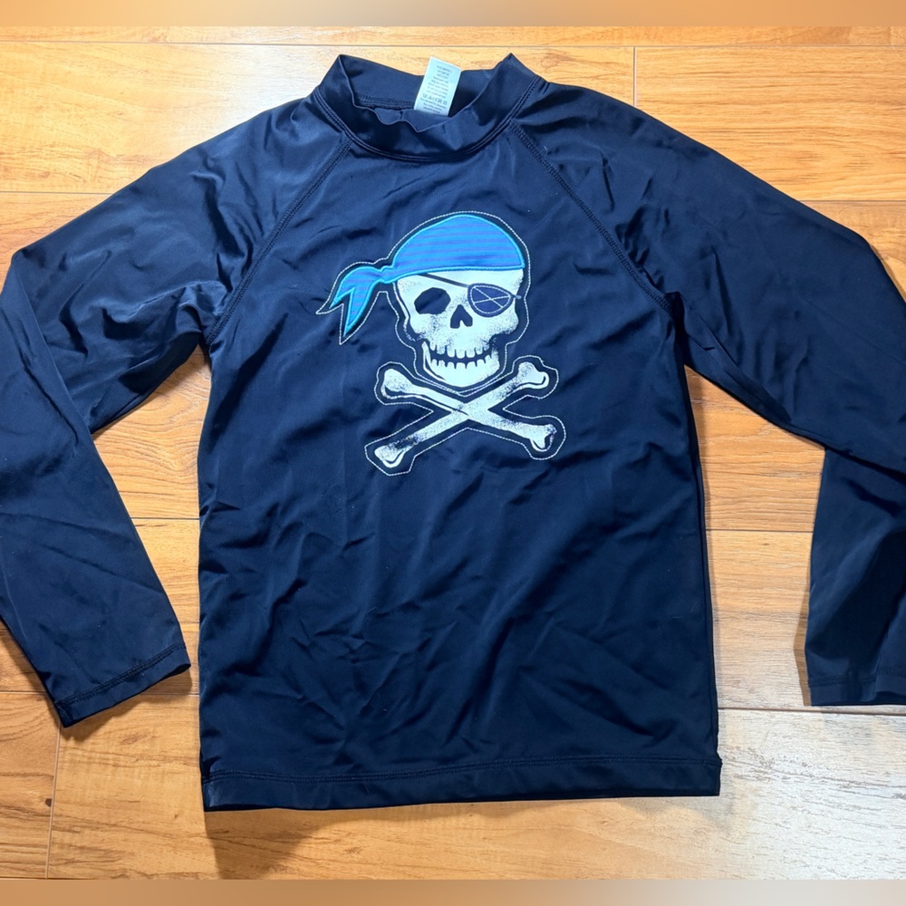 Gymboree Black Pirate Skull Shirt